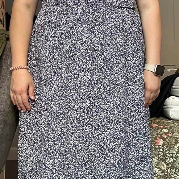 Blue Paisley Dress - Picture 4 of 7